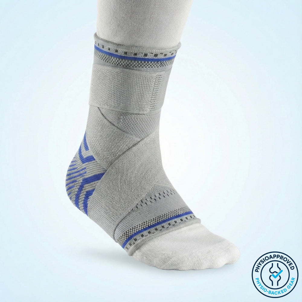 PhysioFit™ Adjustable Ankle Compression Sleeve
